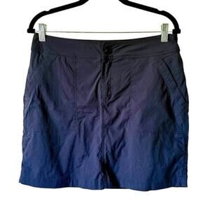 Vintage Boston Traders Nylon Athletic Skort Shorts Blue Small